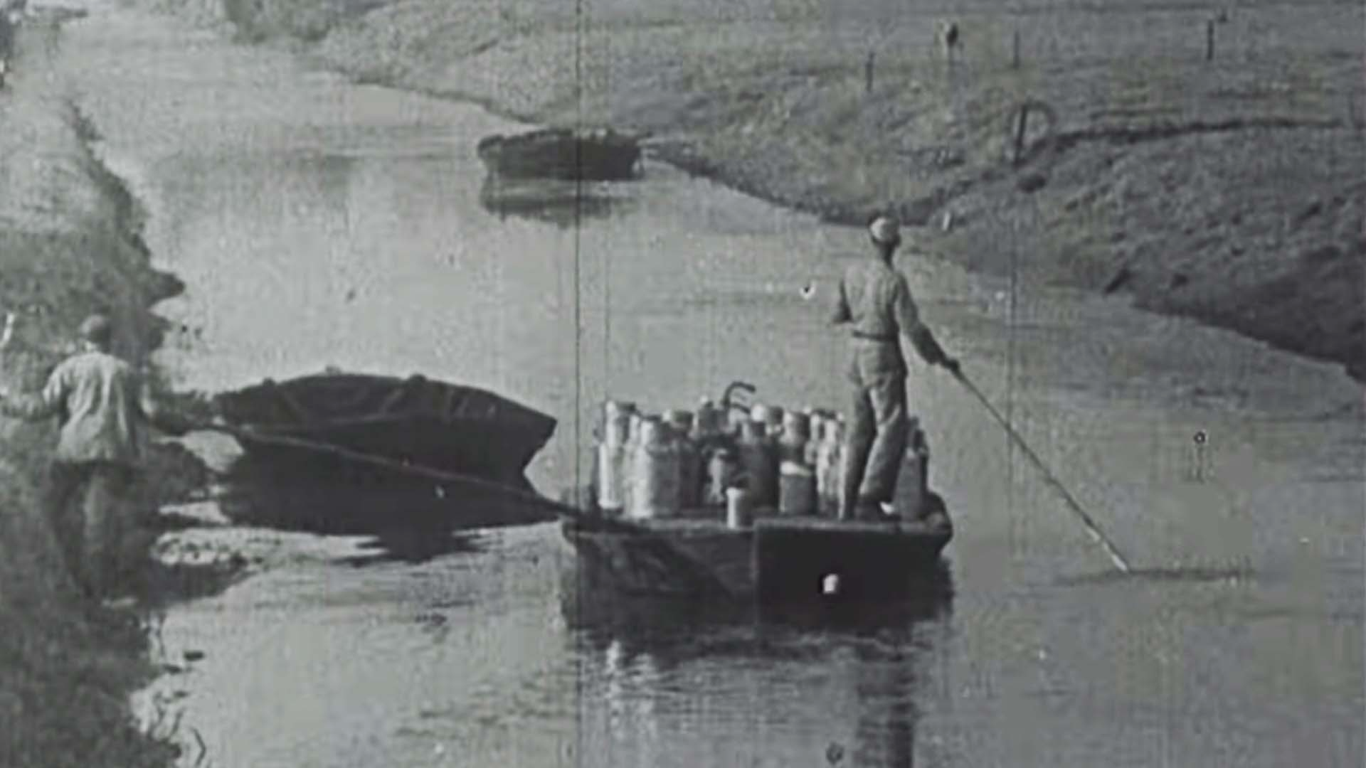 Melkboeren uit 1942 tijdens de oorlog