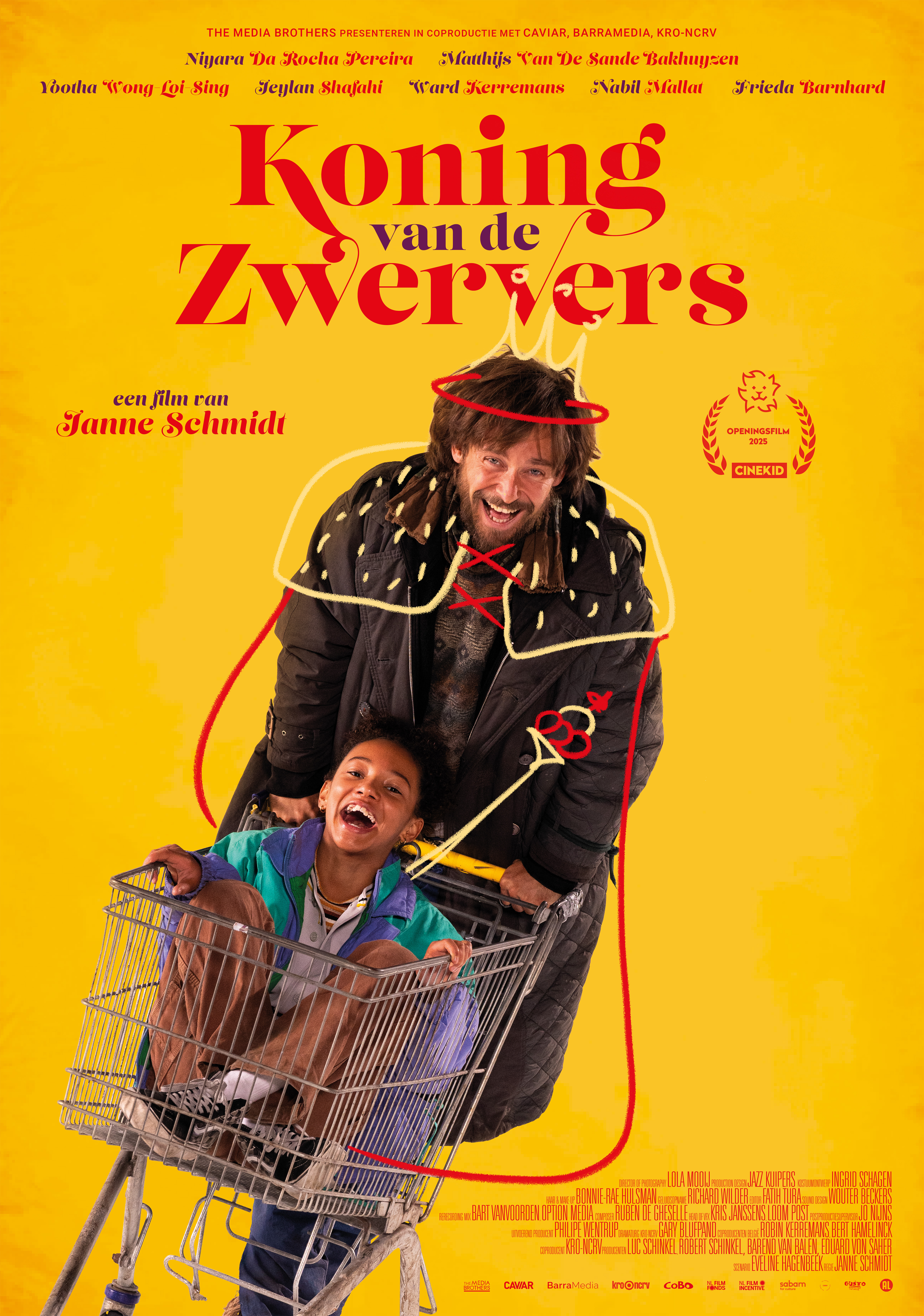 Film poster Koning van de Zwervers